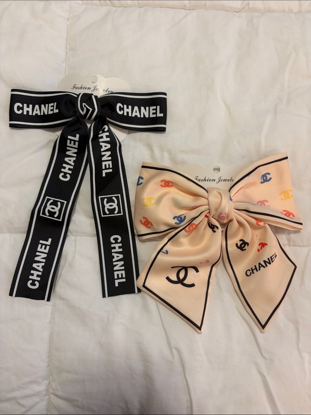 Fashion hair clips Chanel NEW